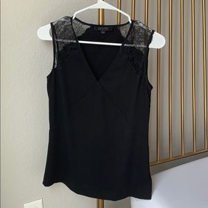 All Saints black tank